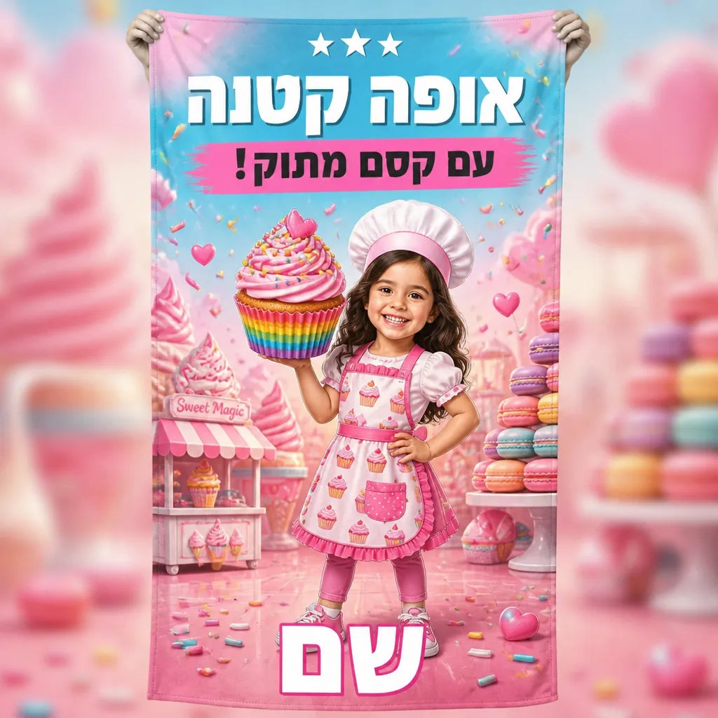 מגבת בהתאמה אישית
