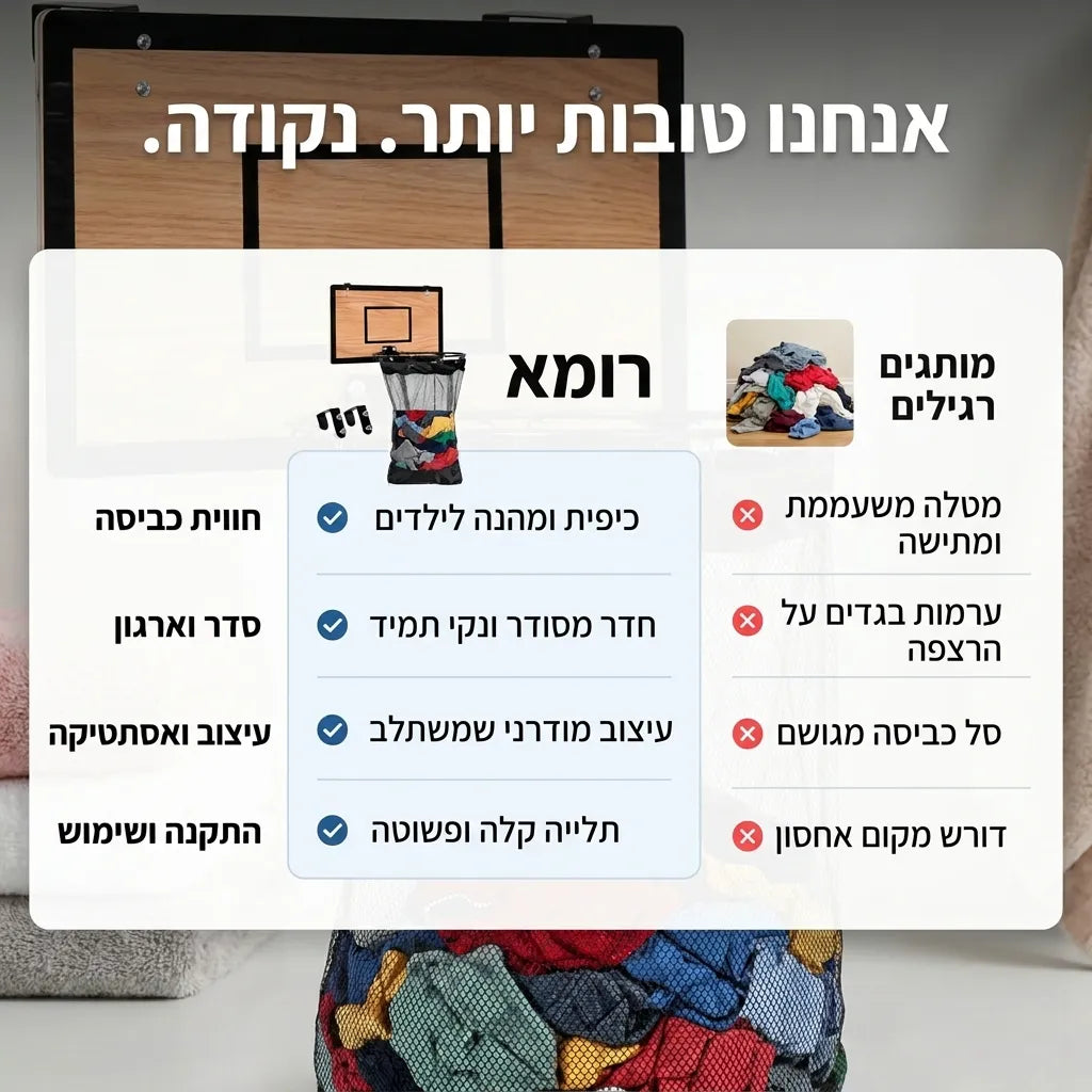 סל כביסה לילדים